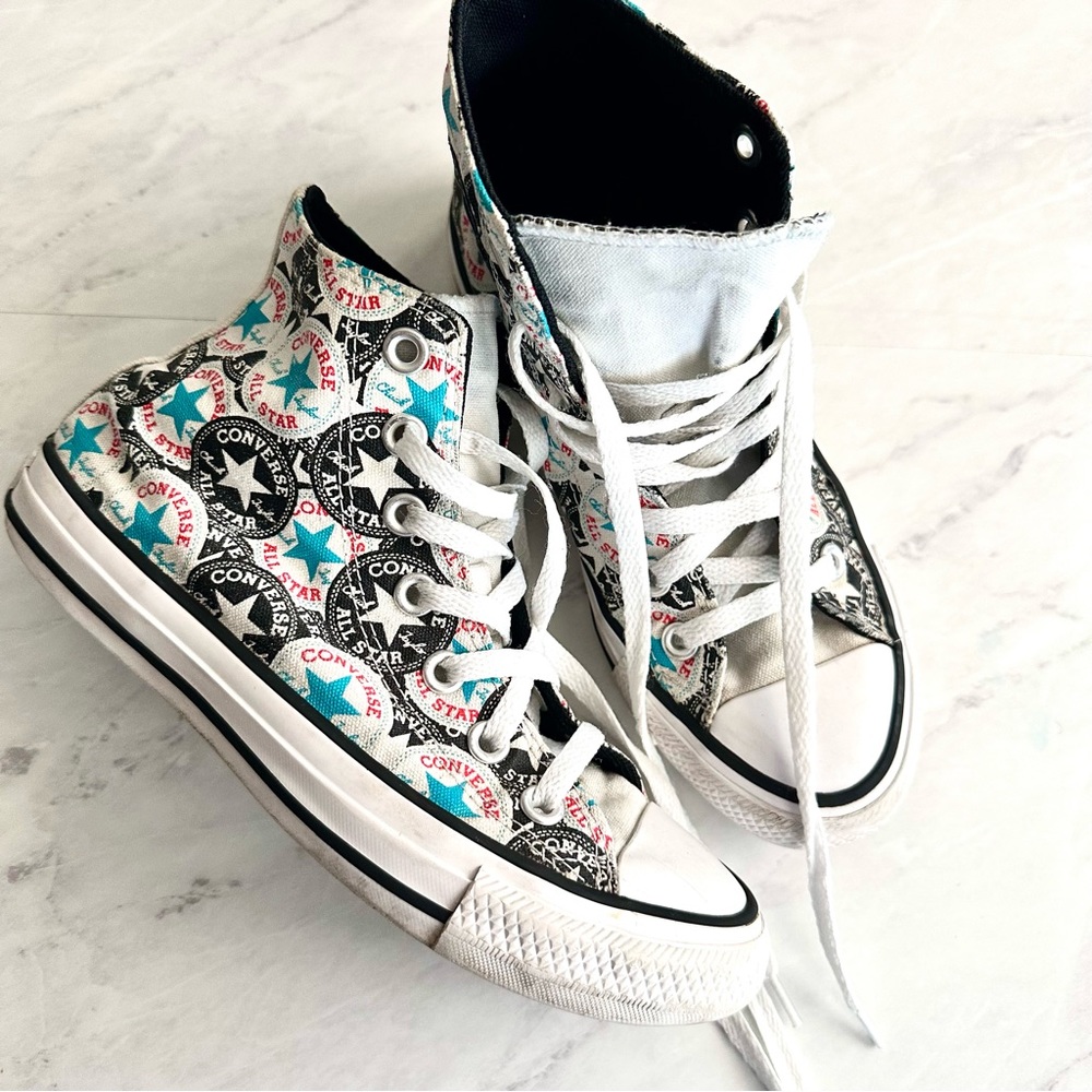 Converse All Star Logo All Over Size 5